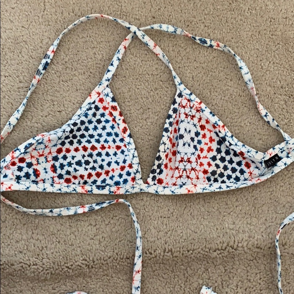 Rare Printed Jolyn Triangle Top